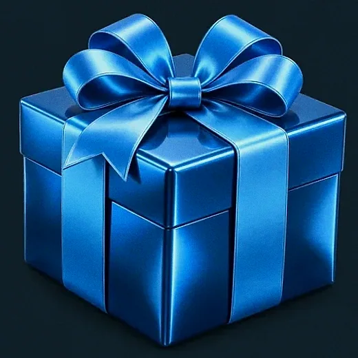 Ribboned gift box — A Big Candy
