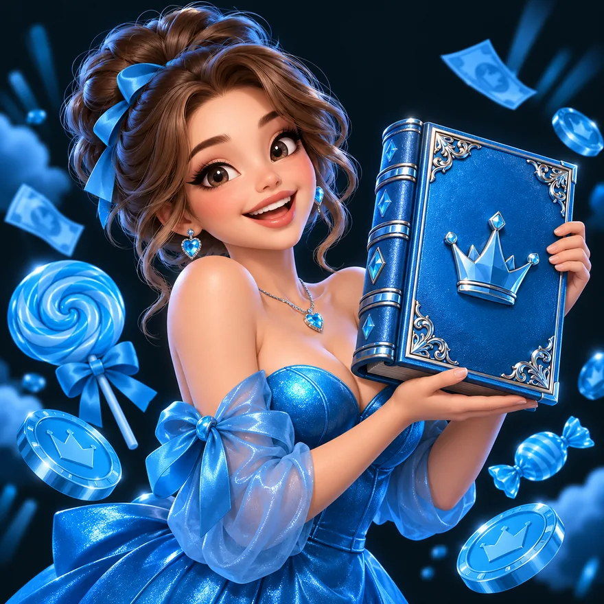 Ornate royal book — A Big Candy