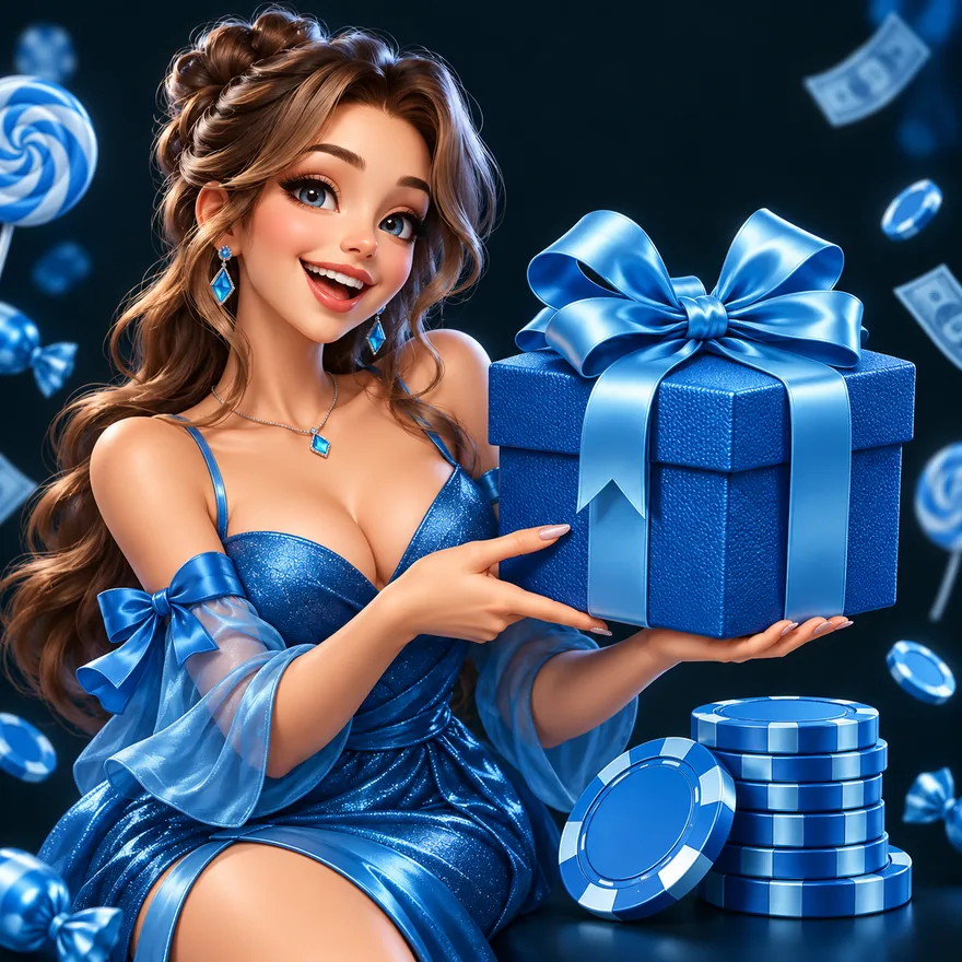 Gift box and chips — A Big Candy