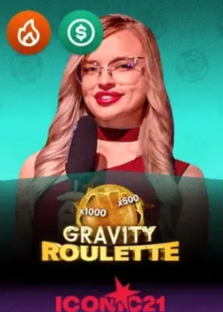 Gravity Roulette live game cover