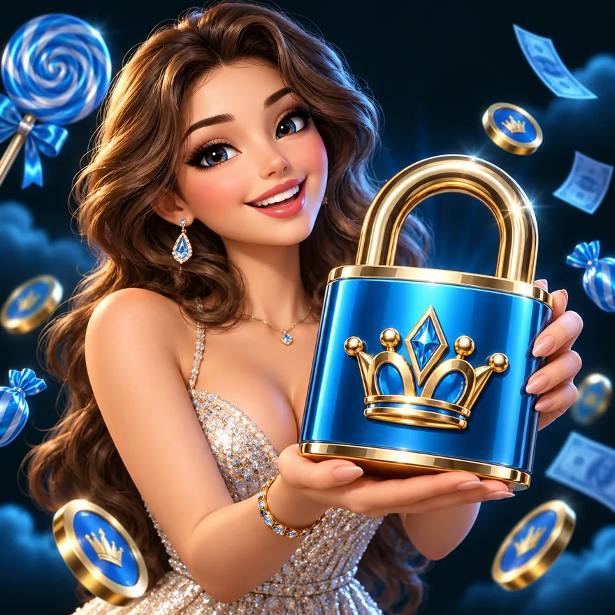 Royal padlock — A Big Candy