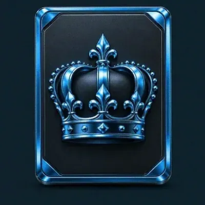 Crown emblem card — A Big Candy
