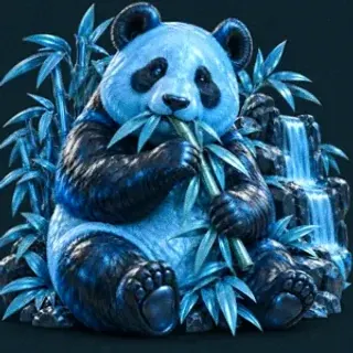 Panda eating bamboo — A Big Candy