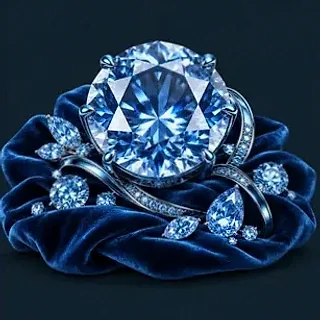 Faceted diamond gemstone — A Big Candy