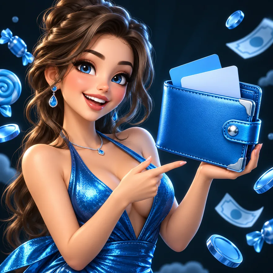 Leather wallet — A Big Candy