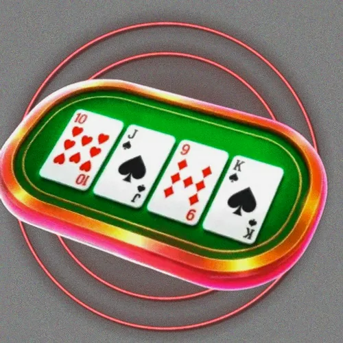 Stack of casino chips
